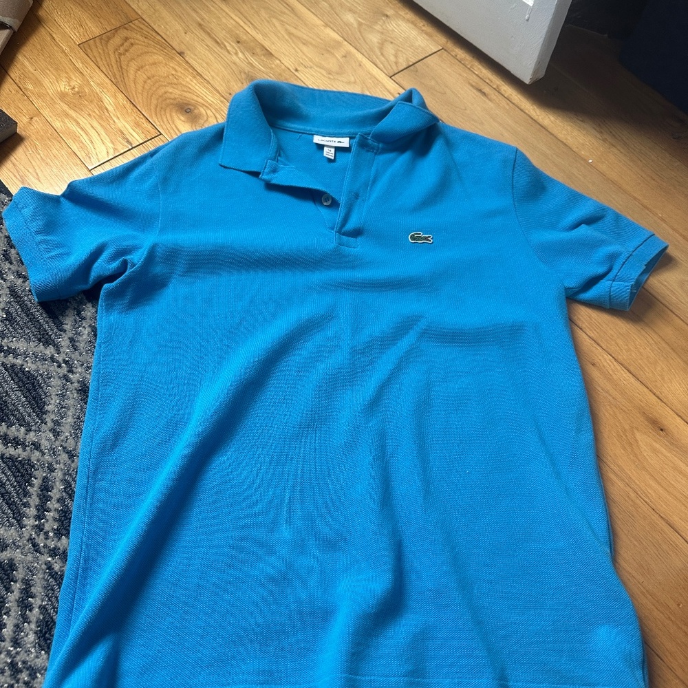 Lacoste boys polo size boy 16